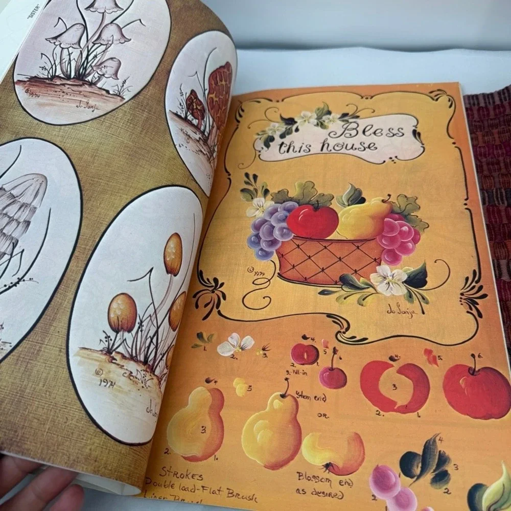 Jo Sonja Folk Art Expressions of Joy Vol‎ 2 Book VTG Tole Painting Patterns